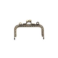 Metal Çanta Sapı Dikdörtgen 8.5cm - Antik Yeşil