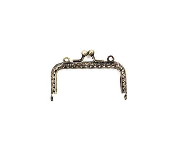 Metal Çanta Sapı Dikdörtgen 8.5cm - Antik Yeşil