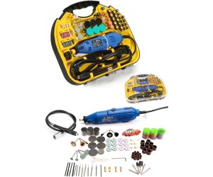 Epoksi 6 Kademe Devir Ayarlı Gravür Hobi Taşlama Seti