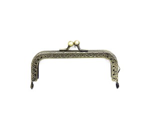 Metal Çanta Sapı Dikdörtgen 10.5cm - Antik Yeşil