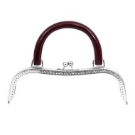 Metal Çanta Sapı 27cm - Gümüş