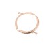 Metal Çanta Sapı Yarım Daire 8.5cm - Rose