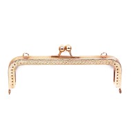 Metal Çanta Sapı Dikdörtgen 18.5cm - Rose