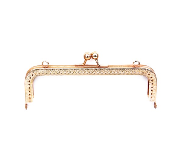 Metal Çanta Sapı Dikdörtgen 18.5cm - Rose