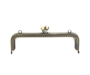 Metal Çanta Sapı Dikdörtgen 20cm - Antik Yeşil