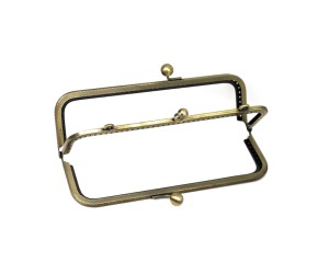 Metal Çanta Sapı İki Bölmeli 20cm - Antik Yeşil