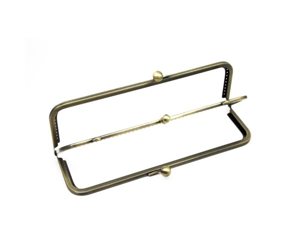 Metal Çanta Sapı İki Bölmeli 25cm - Antik Yeşil