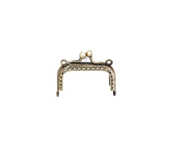 Metal Çanta Sapı Dikdörtgen 6.5cm - Antik Yeşil