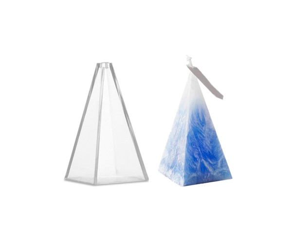Piramit Mika Mum Kalıbı 10x5cm GT-6204
