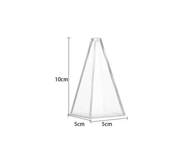 Piramit Mika Mum Kalıbı 10x5cm GT-6204