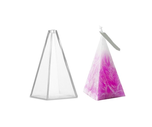 Piramit Mika Mum Kalıbı 10x6.3cm GT-6205