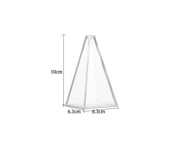 Piramit Mika Mum Kalıbı 10x6.3cm GT-6205