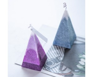 Piramit Mika Mum Kalıbı 10x5cm GT-6204 Piramit Mika Mum Kalıbı 10x5cm GT-6204