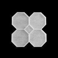 Sekizgen Çoklu Bardak Altlığı G024