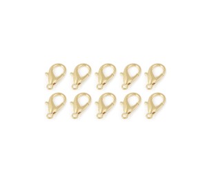 Takı Klipsi Papağan 23mm Gold 10 Adet
