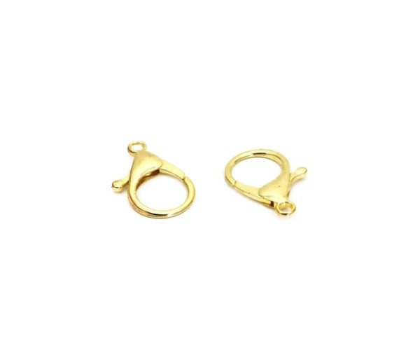 Çanta ve Anahtarlık Klipsi Gold 22x35x2mm