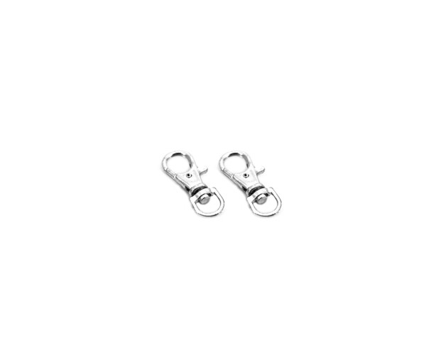 Çanta ve Anahtarlık Klipsi Nikel 15x38x3mm
