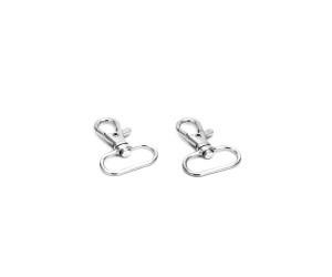 Çanta ve Anahtarlık Klipsi Nikel 40x25x5mm