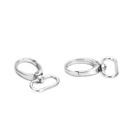 Çanta ve Anahtarlık Klipsi Nikel 53x25x7mm