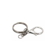 Çanta ve Anahtarlık Klipsi Seti Nikel 22x35x3mm