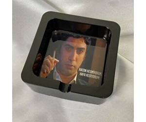 Epoksi Küllük Sticker Yapışkanlı Elif Polat Epoksi Küllük Sticker Yapışkanlı Elif Polat