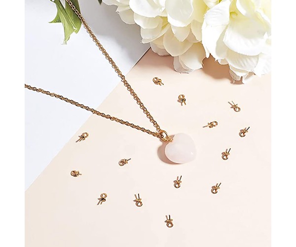 Halkalı Takı Çivisi Rose 10 Adet