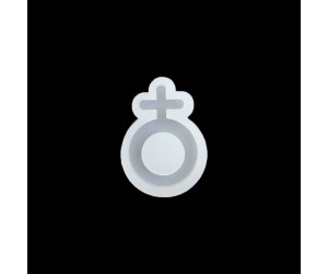 Epoksi Kadın Cinsiyet Kolye Anahtarlık Silikon Kalıbı EM52 Epoksi Kadın Cinsiyet Kolye Anahtarlık Silikon Kalıbı EM52