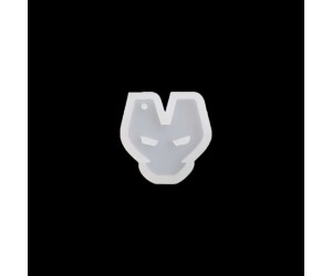 Epoksi Iron Man Kolye Anahtarlık Silikon Kalıbı EM76 Epoksi Iron Man Kolye Anahtarlık Silikon Kalıbı EM76