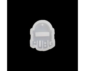 Epoksi Pubg 3 Seviye Logo Kolye   Anahtarlık Silikon Kalıbı EM71