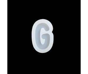 Epoksi Tekli Harf Silikon Kalıbı Kids - G