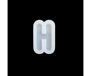 Epoksi Tekli Harf Silikon Kalıbı Kids - H