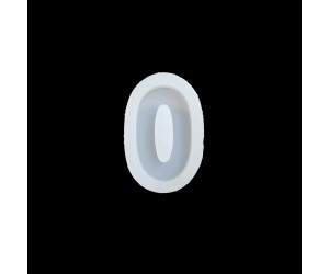 Epoksi Tekli Harf Silikon Kalıbı Kids - O