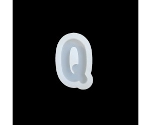 Epoksi Tekli Harf Silikon Kalıbı Kids - Q