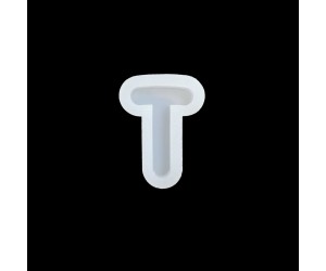 Epoksi Tekli Harf Silikon Kalıbı Kids - T