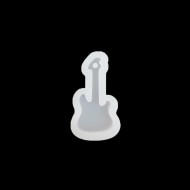 Epoksi Gitar Kolye   Anahtarlık Silikon Kalıbı EM80