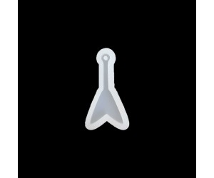 Epoksi Rap Gitar Kolye   Anahtarlık Silikon Kalıbı EM79