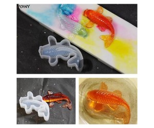 Epoksi 3D Balık Silikon Kalıbı Epoksi 3D Balık Silikon Kalıbı