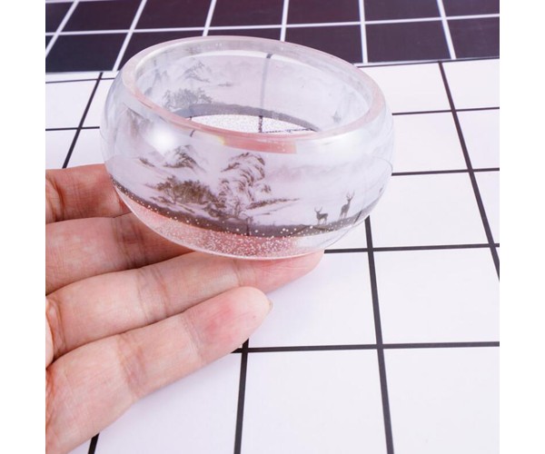 Epoksi Silikon Bilezik Kalıbı 6x3.2cm