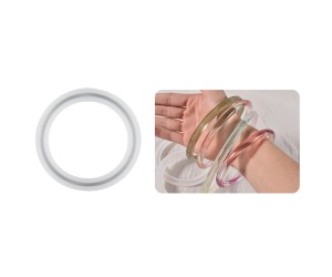 Epoksi Silikon Bilezik ve Çanta Sapı Kalıbı 10.3x8x1.2cm