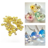 Rondela 6mm Epoksi Süsleme Aparatı Gold - 10 Adet