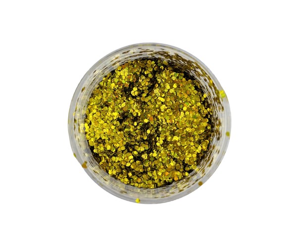 Epoksi Süsleme Glitter Pulu Gold