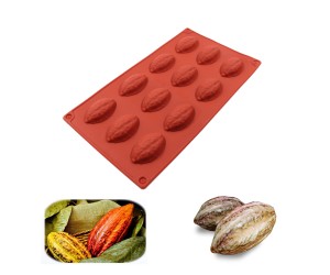 Çeviz 12 li Kek Çikolata Silikon Kalıbı GT121 Çeviz 12 li Kek Çikolata Silikon Kalıbı GT121