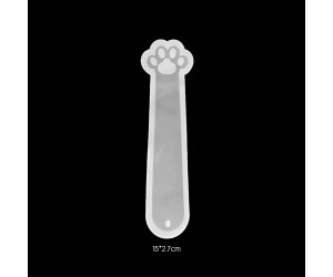 Epoksi Kitap Ayracı Pati Silikon Kalıbı EM113 Epoksi Kitap Ayracı Pati Silikon Kalıbı EM113