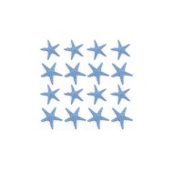 Epoksi Plastik Deniz Yıldızı Mavi 16 Adet