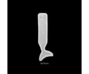 Epoksi Yunus Kitap Ayracı Silikon Kalıbı EM130