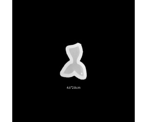 Epoksi Balık Kuyruğu Kolye Anahtarlık Silikon Kalıbı EM134 Epoksi Balık Kuyruğu Kolye Anahtarlık Silikon Kalıbı EM134