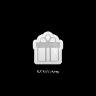 Epoksi Hediye Kutusu Kolye   Anahtarlık Silikon Kalıbı EM152