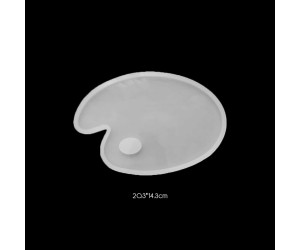 Epoksi Resim Paleti Silikon Kalıbı EM124