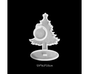 Epoksi Yılbaşı Ağaçı Masa Süsü Silikon Kalıbı EM159 Epoksi Yılbaşı Ağaçı Masa Süsü Silikon Kalıbı EM159