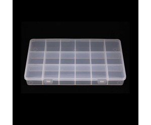 Malzeme Kutusu Boncuk Kutusu Şeffaf - 15x26cm Malzeme Kutusu Boncuk Kutusu Şeffaf - 15x26cm